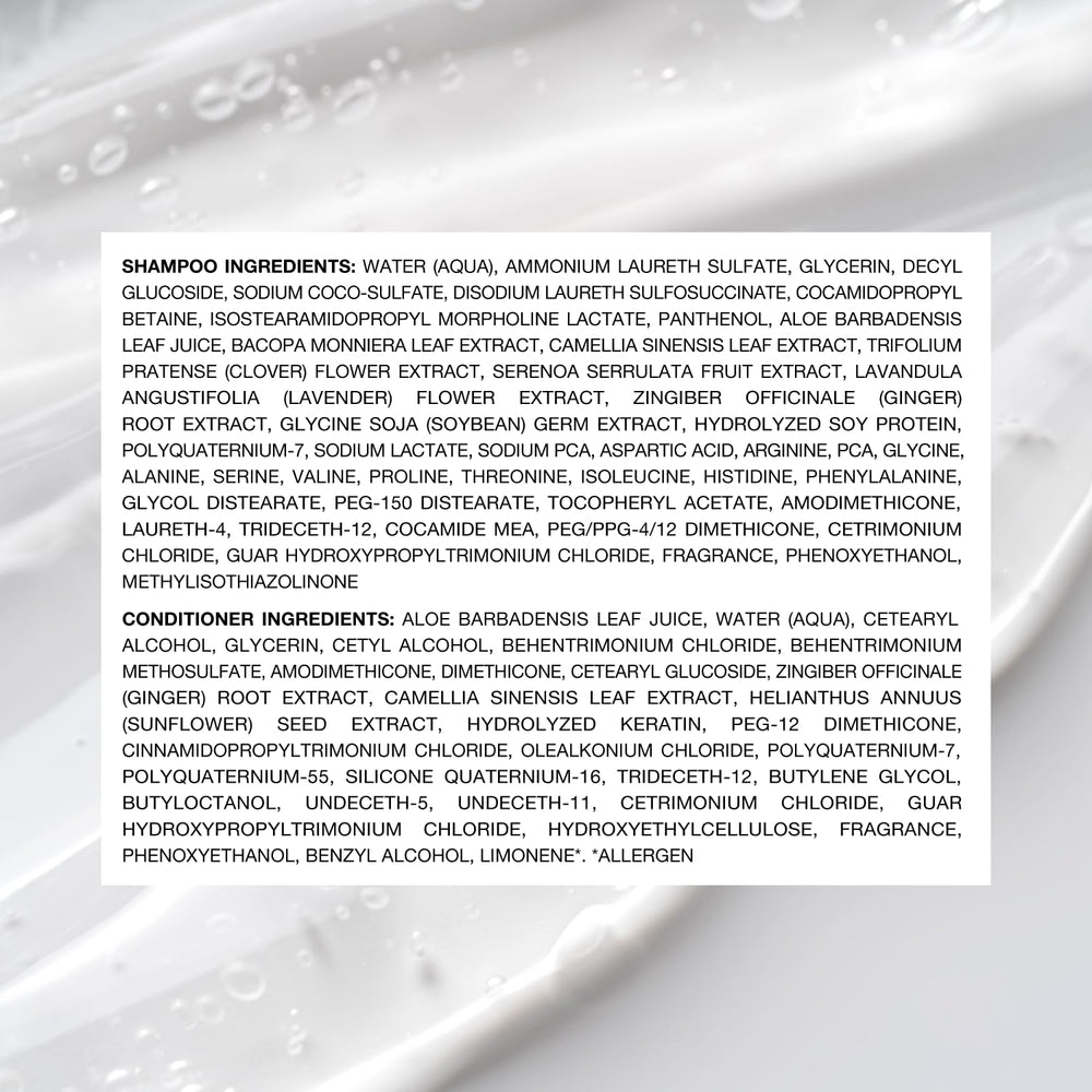 Zenagen Revolve conditioner travel bottle for detangling and fullness.