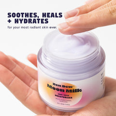 Zen Dew silky texture gliding smoothly across skin.