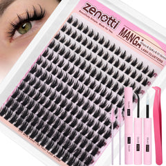 Zenotti Manga Lash Clusters Kit cosplay-ready lashes to complete magical girl outfits.