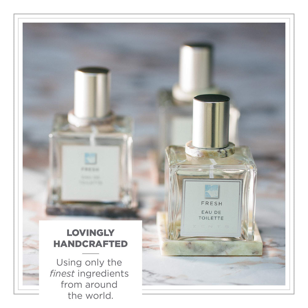 Zents Fresh musky base notes create a subtle, lasting warmth.