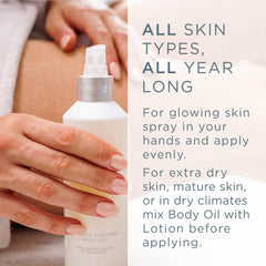 Coconut oil and Vitamin E in Zents Luminous Cashmere Body Oil