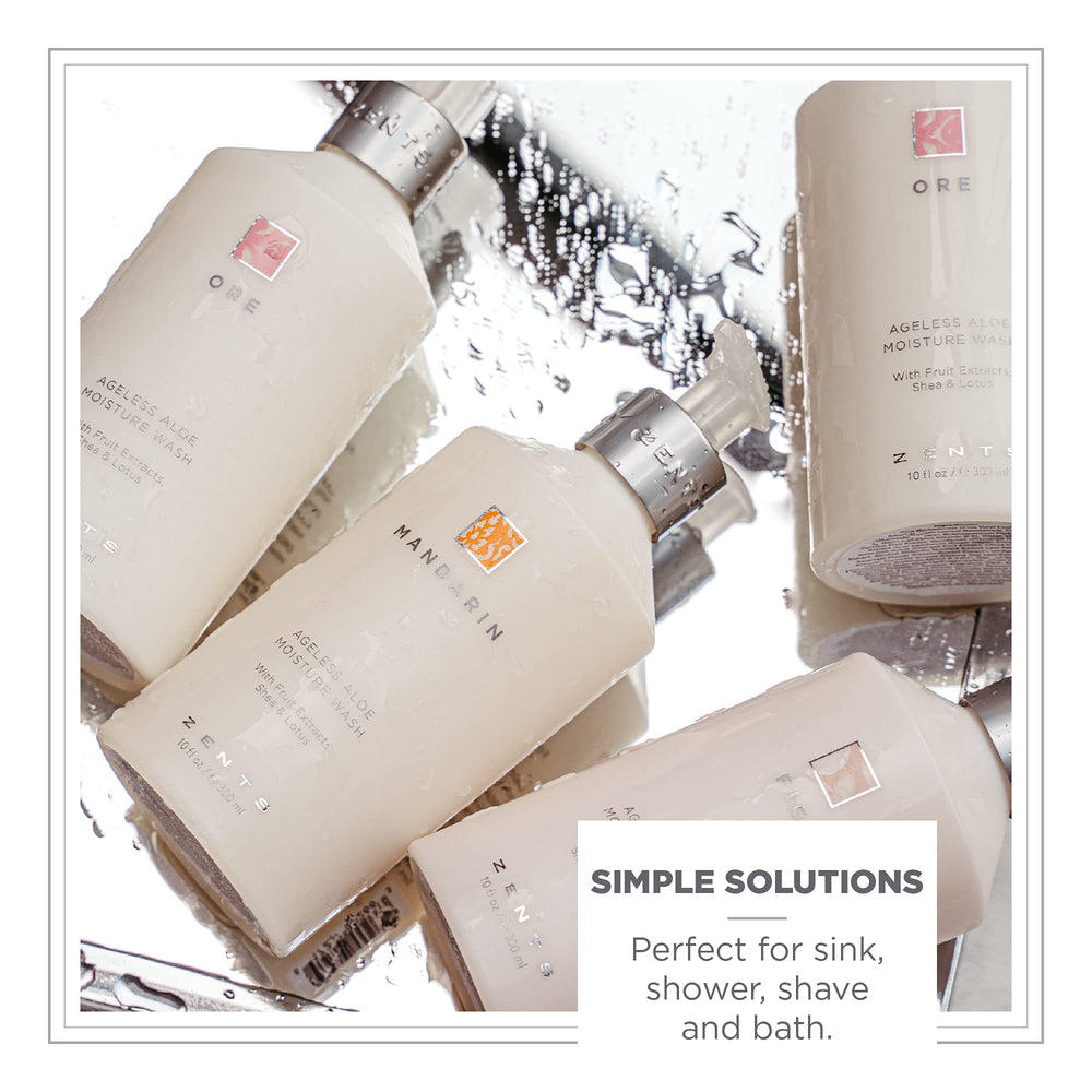 Zents Petal aloe-plant emphasizes soothing hydration for sensitive skin.