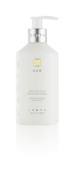 ZENTS Sun Fragrance hand wash bottle shows creamy cleanser for daily cleansing