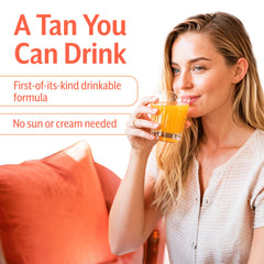 Zeria Tanning Drops dissolve easily in water for a natural, customizable tan.