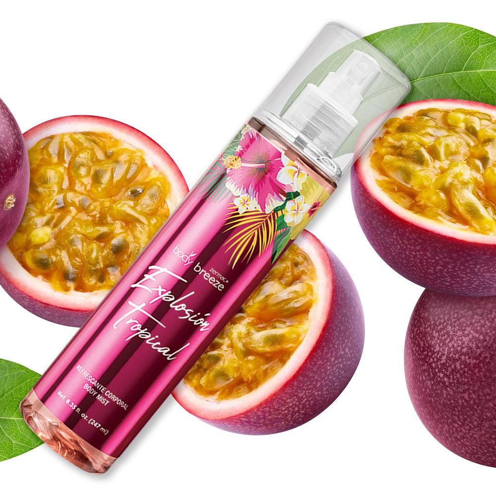 Closeup of notes in Zermat Explosion Tropical fragrance.