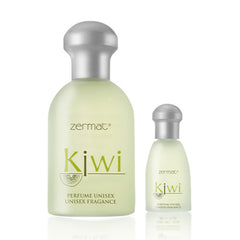 Zermat Kiwi fragrance bottle pour highlighting a refreshing citrus moment for daily wear