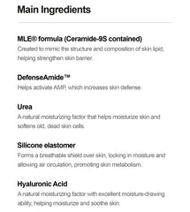 ZEROID Richenic Cream in-hand swirl suggests quick, non-irritating moisturization.