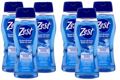 Zest Body Wash bottle with sea minerals for a refreshing cleanse