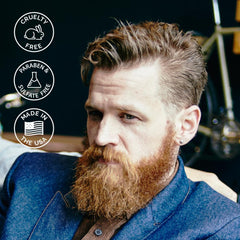 ZEUS model shows a polished style from the water-based formula.