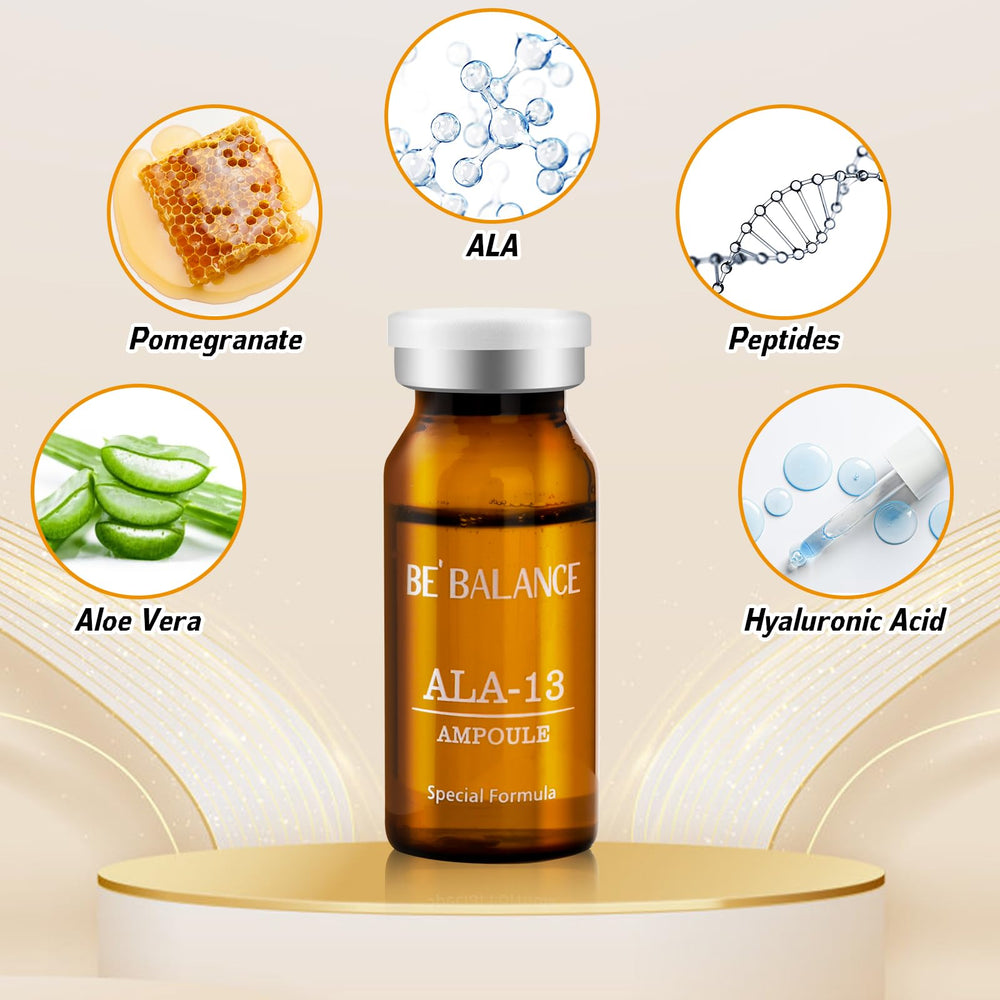 ZEVOFIUR ALA concentrate ampoules collection targets sebaceous balance and hydration.