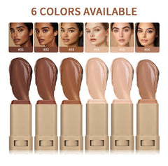 ZEXILILA foundation-stick contouring to define facial features.