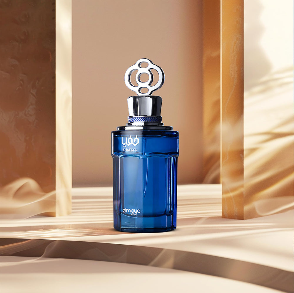 Zimaya Khafaya Pour Homme base emphasizes licorice, sandalwood, and amber warmth