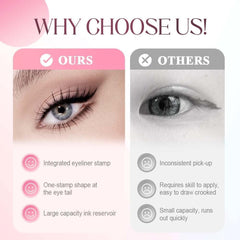 zimdun foldable eyeliner design enables fast, salon-like wings with smooth glide.