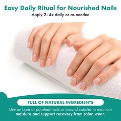 Zizia Forest Nail Tonic cuticle nourishment for delicate skin