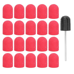 ZJchao nail drill bits with precision heads for shaping gel nails