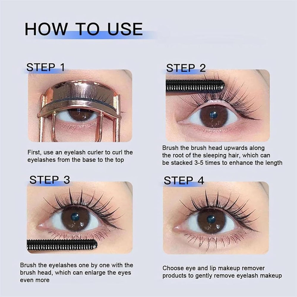 ZkYo packaging keeps mascara secure and portable.