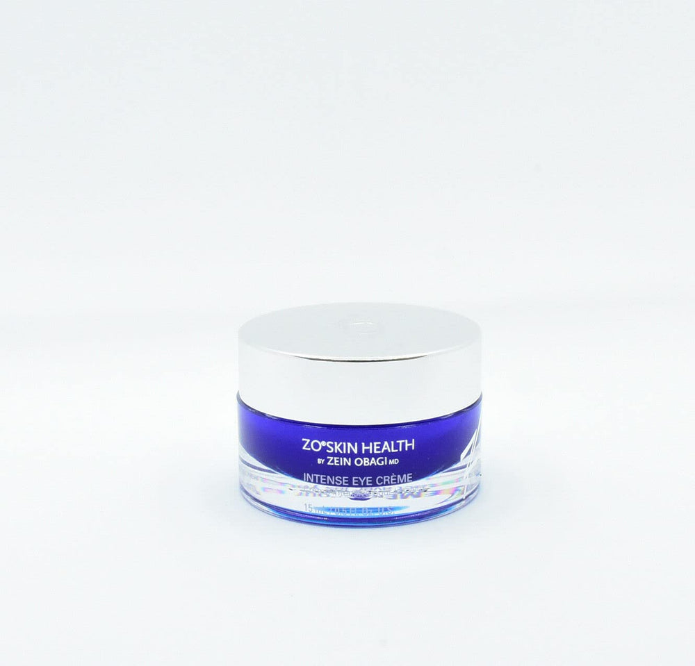 Under-eye application of Intense Eye Creme demonstrating absorption