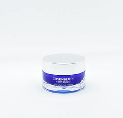 Under-eye application of Intense Eye Creme demonstrating absorption