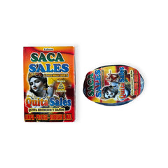 Zoeartcrafts Saca Sales Bar Soap esoteric packaging emphasizes Peru origin.