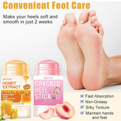 Zoreni Cracked Heel Stick for quick, mess-free use.