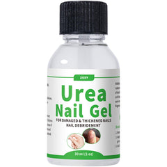 ZOXY Urea Nail Gel 40% bottle highlights fast-absorbing formula for damaged nails.