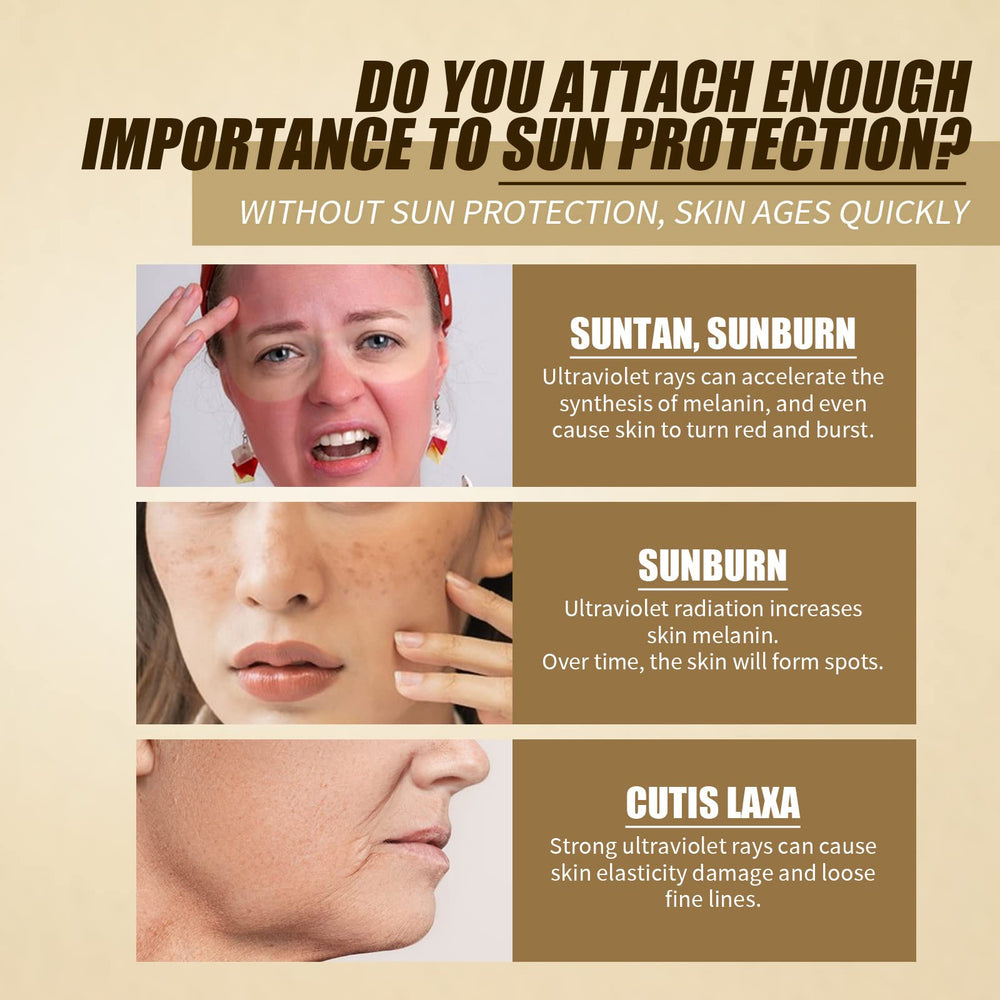 ZTSGU Relief sunscreen texture application shows lightweight, comfortable coverage.