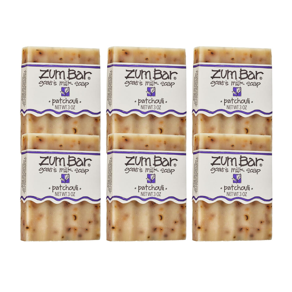 Zum Indigo Wild Patchouli goat's milk soap bar with creamy lather
