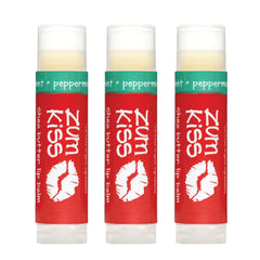 Zum Kiss Stick peppermint pack front for on-the-go hydration and refreshing scent.