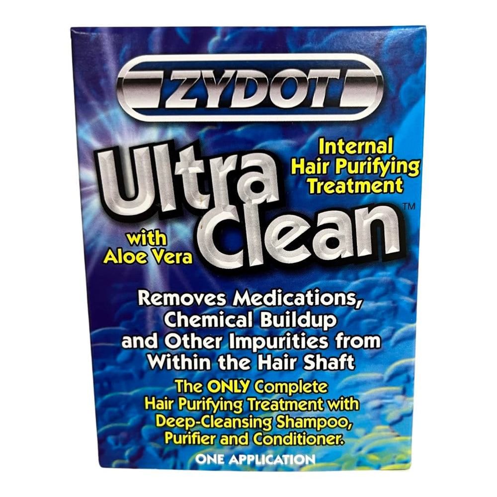 ZYDOT Ultra Cleanse purifier bottle demonstrating follicle purification for purer roots