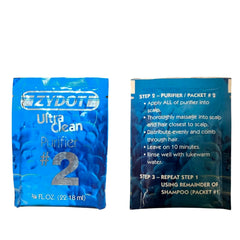 ZYDOT Ultra Cleanse shampoo lather image illustrating gentle cleansing for sensitive scalps