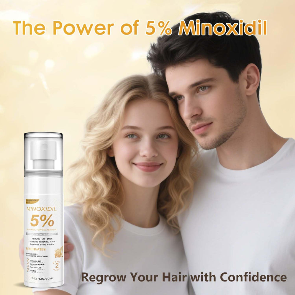 ZYXN Minoxidil travel-pack showcases compact, travel-friendly design.