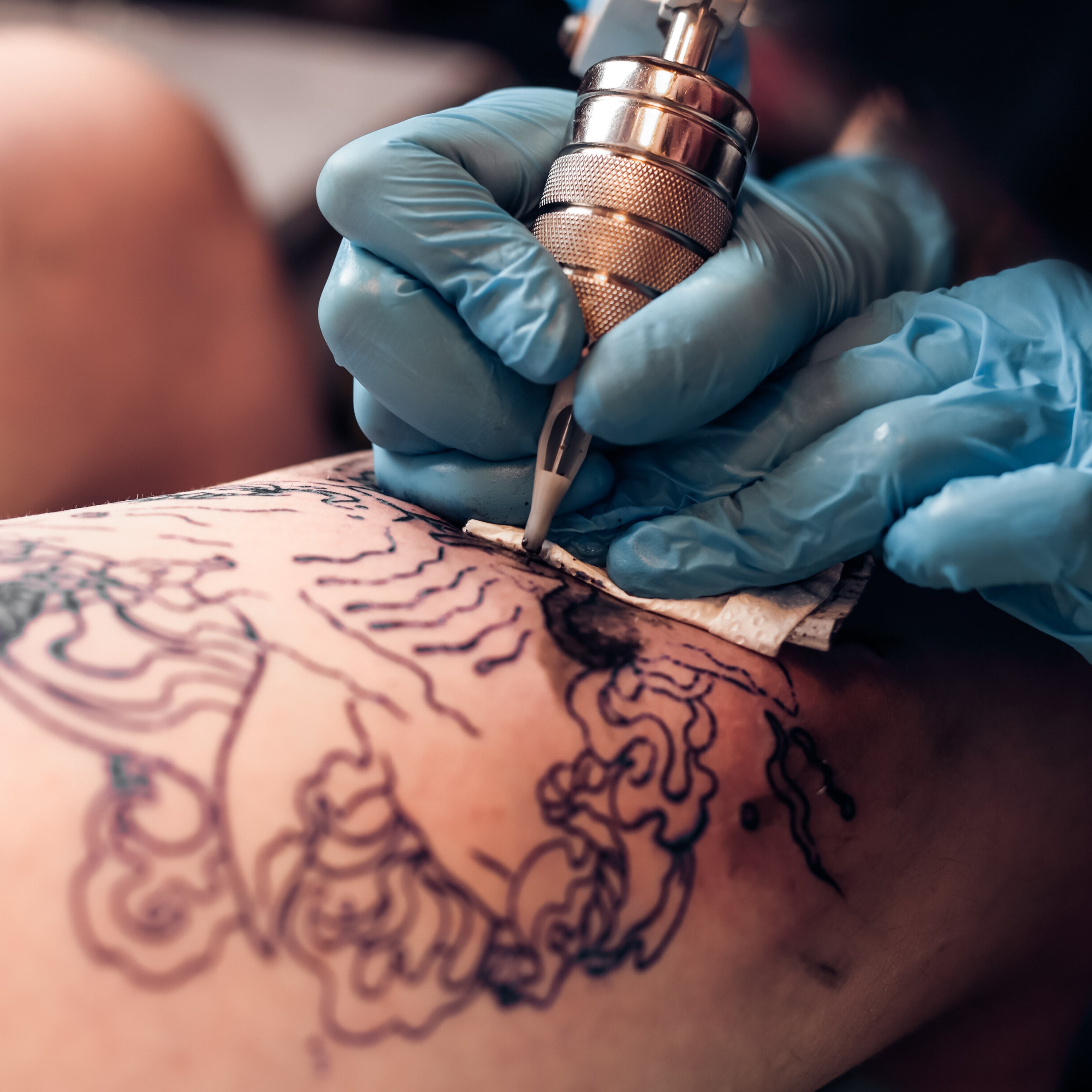 Tattooing Supplies including professional tools and accessories for precise tattoo work at British Harmonia