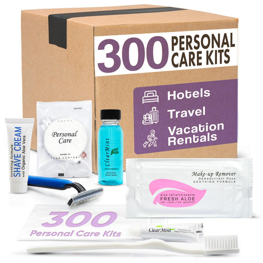 1-Shoppe All-in-Kit bulk toiletries for hotels and vacation rentals, easy restock