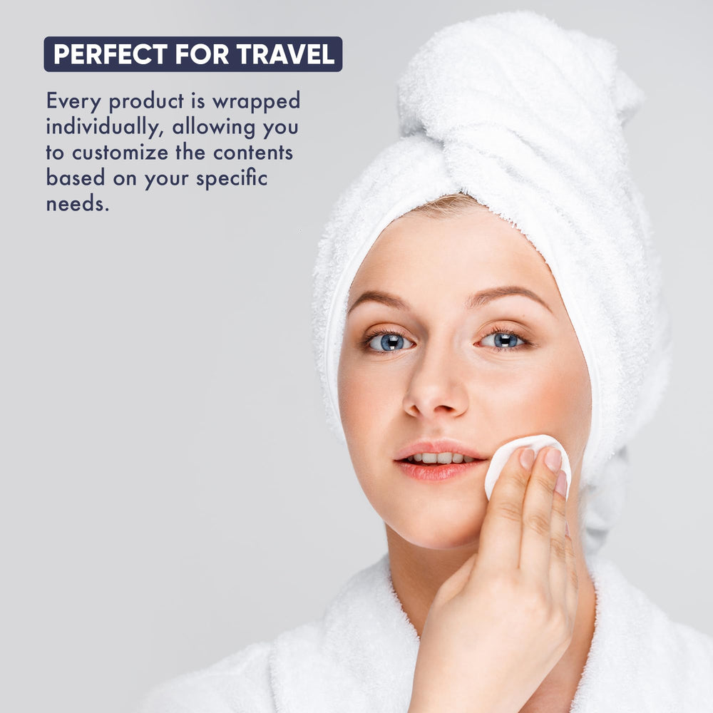 1-Shoppe All-in-Kit makeup remover wipes for quick cleansing on the go