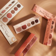 All-in-one trio of highlighter, blush, and shadow for quick, seamless color