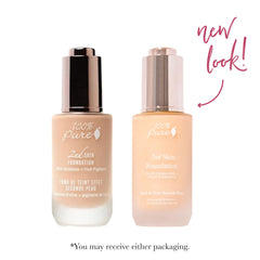 Serum-like texture of olive squalane in 2nd Skin Foundation shade 4
