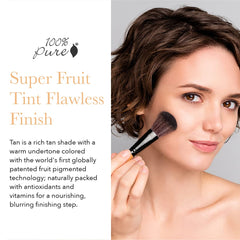 100% PURE Bamboo Blur Powder packaging highlighting vegan, clean beauty ethos.