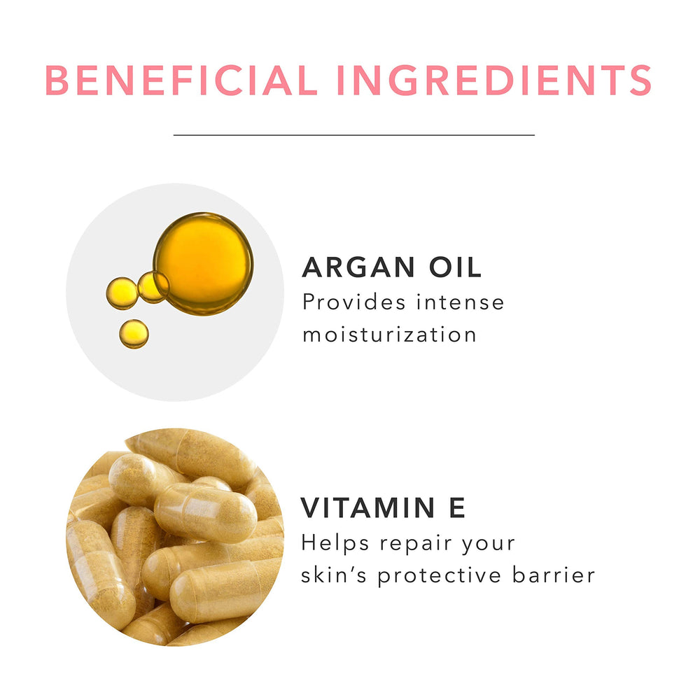 Argan oil and vitamin E in 100% PURE Coconut Whipped Body Butter for skin radiance