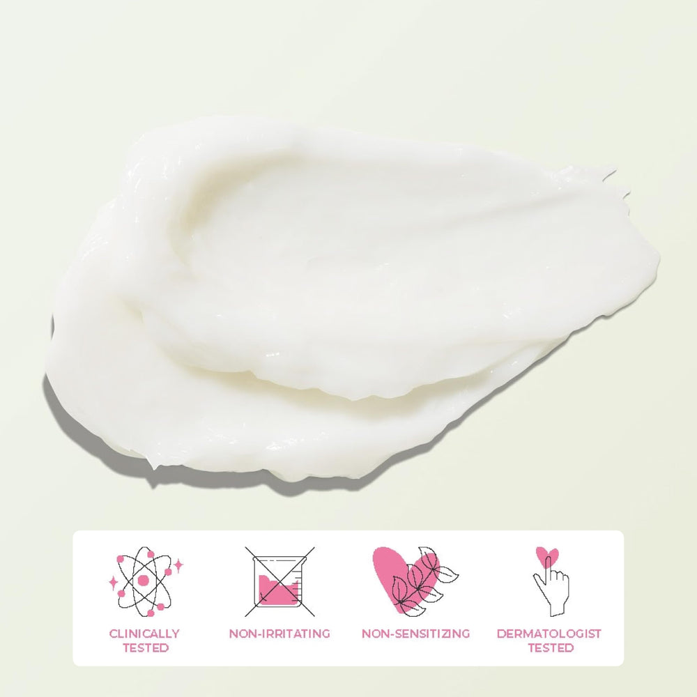 100% PURE Green Tea EGCG Concentrate Face Cream jar on vanity.