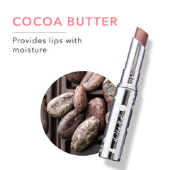 Color swirl of 100percentpure Lip Glaze Sultry demonstrates rich plant-based pigment.