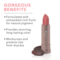 100% PURE Pink Canyon shade swirl reveals fruit-pigmented color.