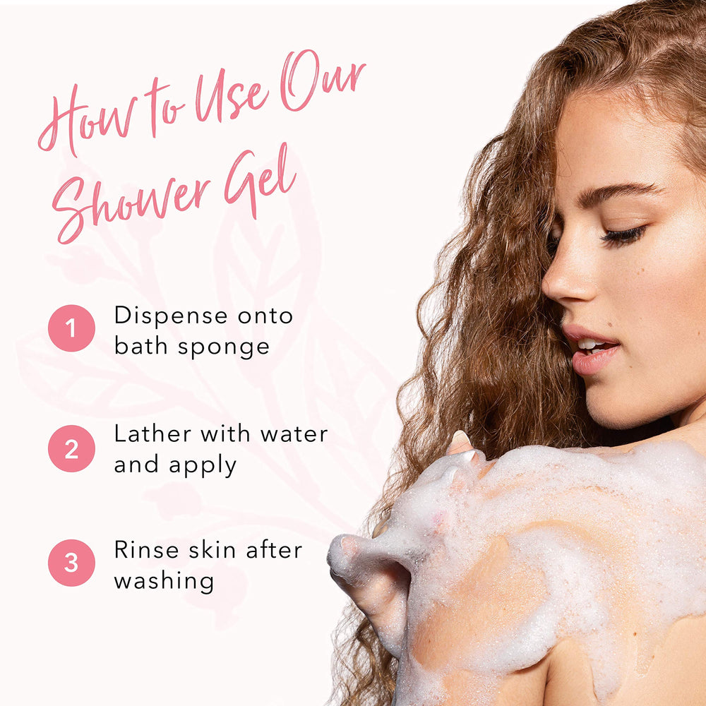 Pink grapefruit slice highlights bright, uplifting fragrance of the gel.