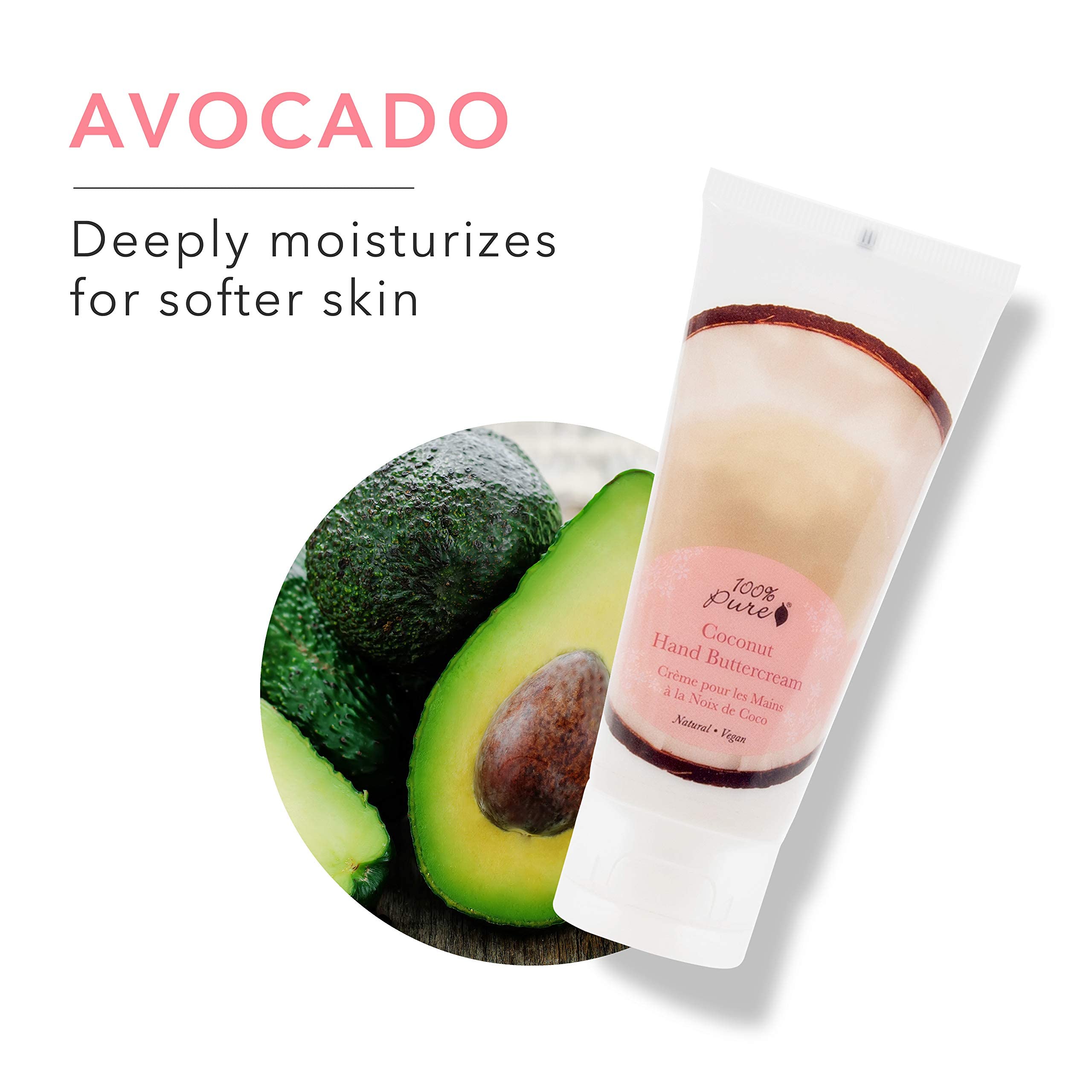 100percentpure shea butter rich texture on creamy hand cream