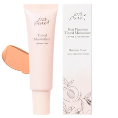 100% Pure tinted moisturizer ingredients goji, acai, pomegranate for hydration