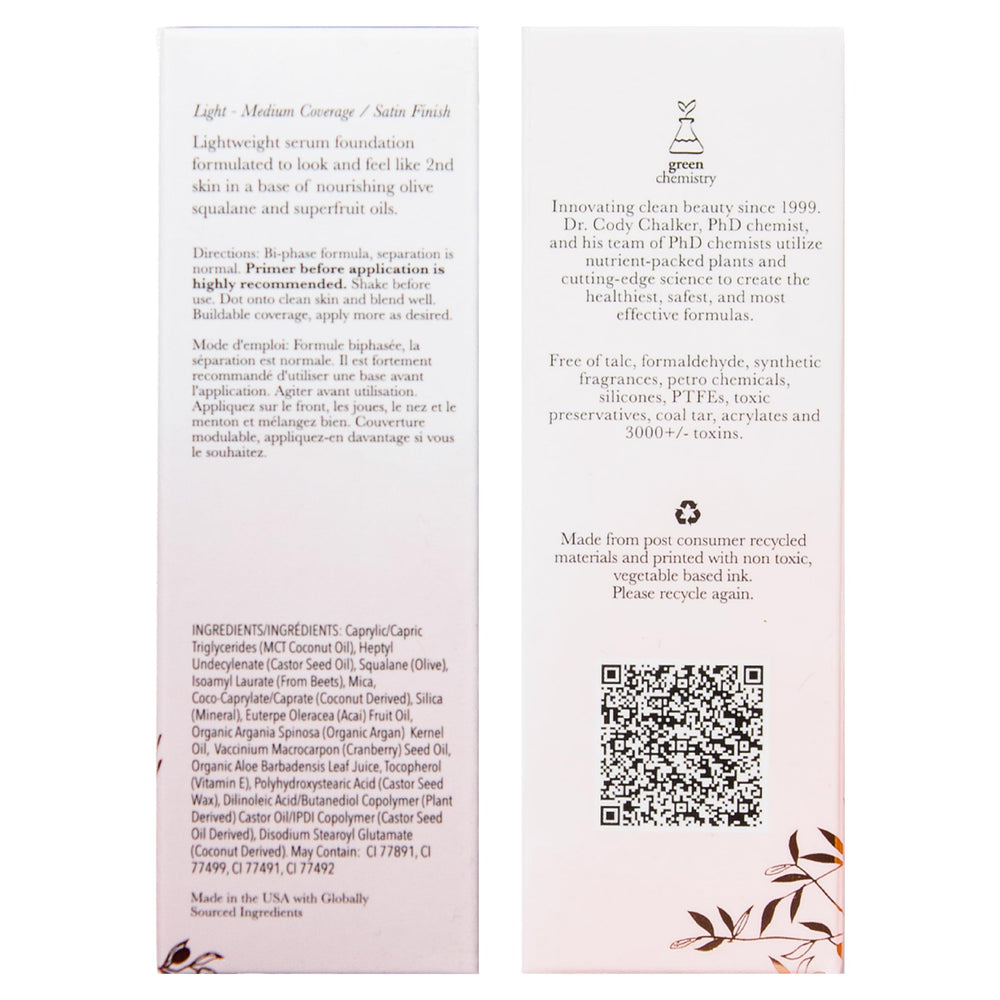 100% PURE vegan glutenfree crueltyfree formula suitable for clean beauty routines.