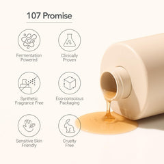 107 Cruelty-free packaging demonstrates eco-friendly skincare choice