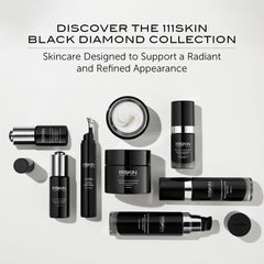 111SKIN Black Diamond Contour Firming Mask glow closeup hints at radiant results