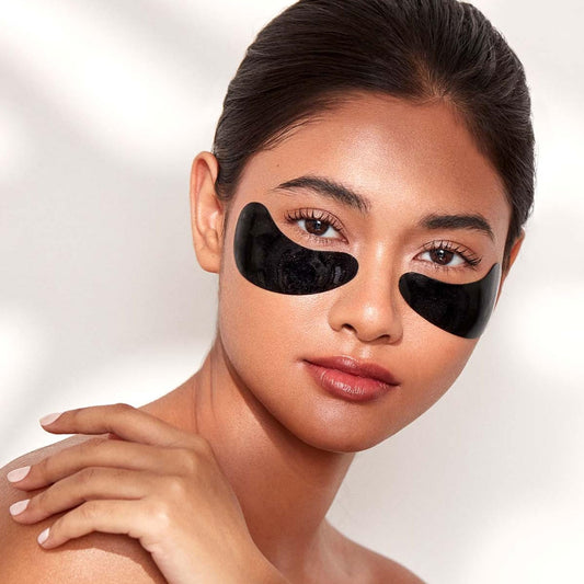 Hydrogel texture of 111SKIN Black Diamond Eye Mask showing hydration