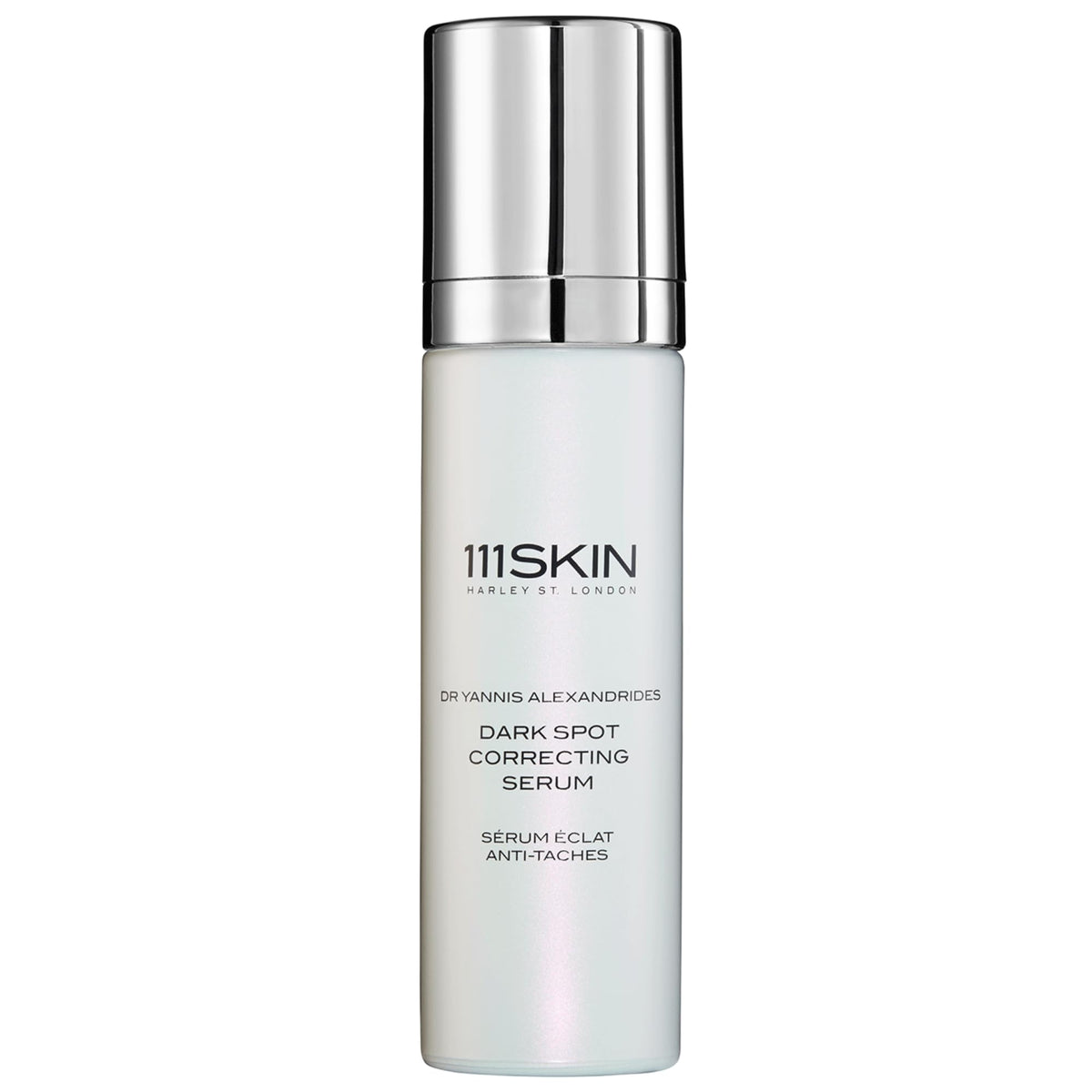 111SKIN dark spot serum bottle ready for daily use to even skin tone