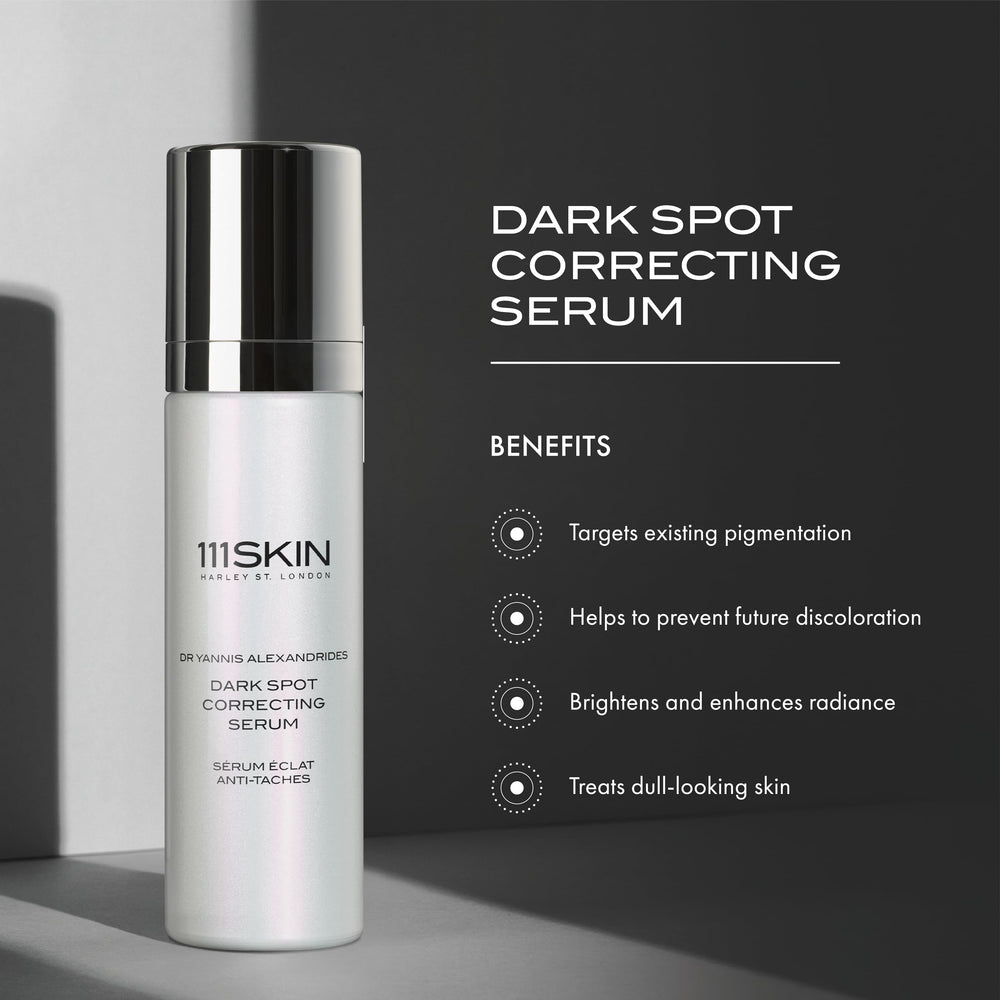 111SKIN dark spot serum texture close-up highlighting lightweight consistency